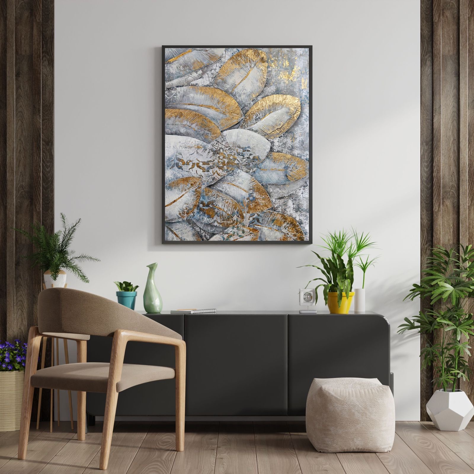 Vibrant Expression – energetic abstract with bold colours