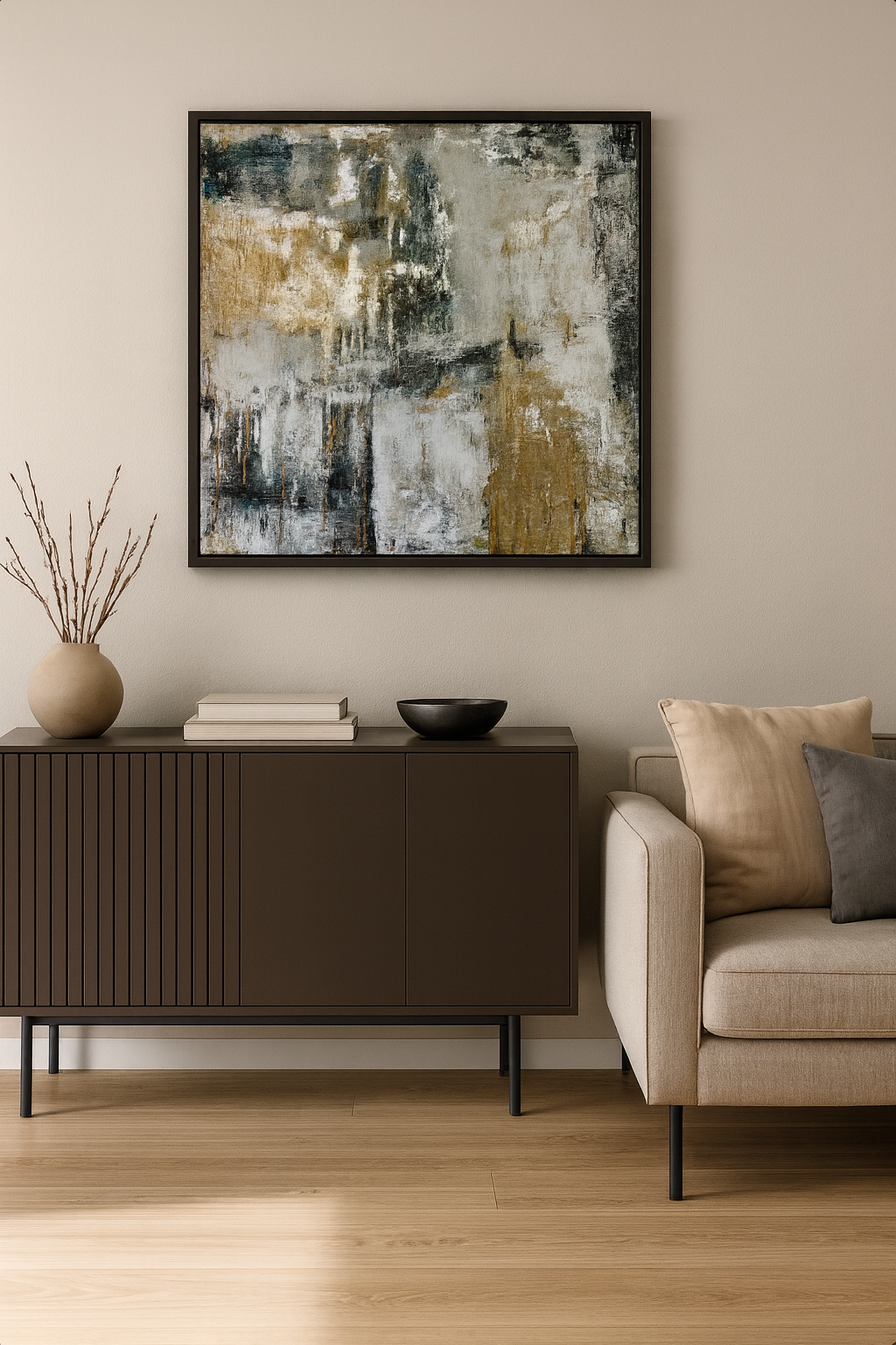 Serene Composition – soft abstract palette